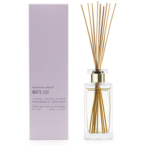 White Lily 200ml Reed Diffuser