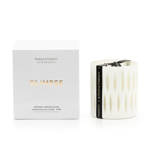 Glimpse Luxury Candle 440g Blanc