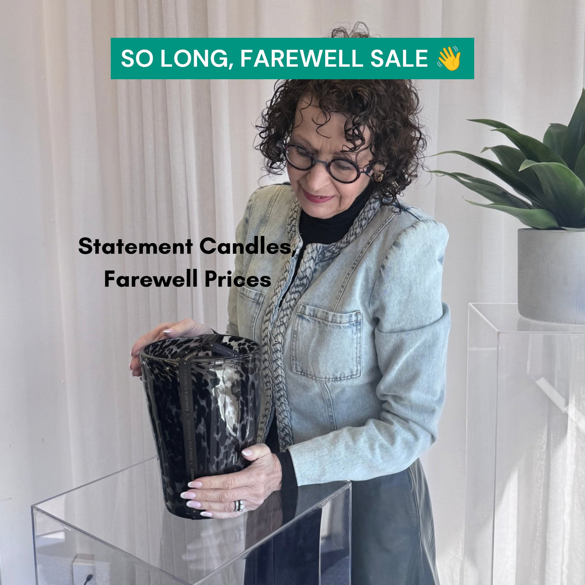 So Long, Farewell | 2.4kg Decorator Candles