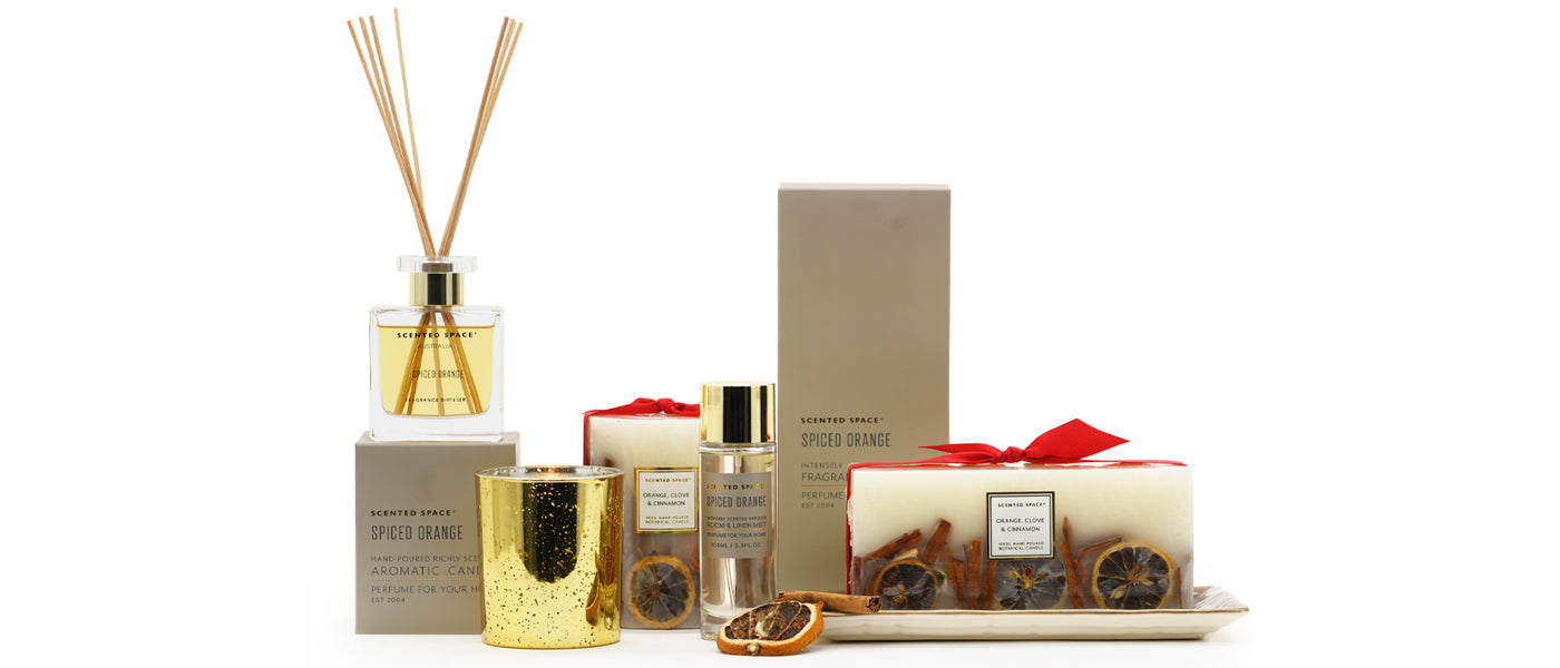 leather scented candles