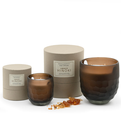 Amber Hinoki Apiary Candle 350g