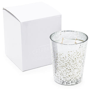 Scented Space Celebrate Candle Silver