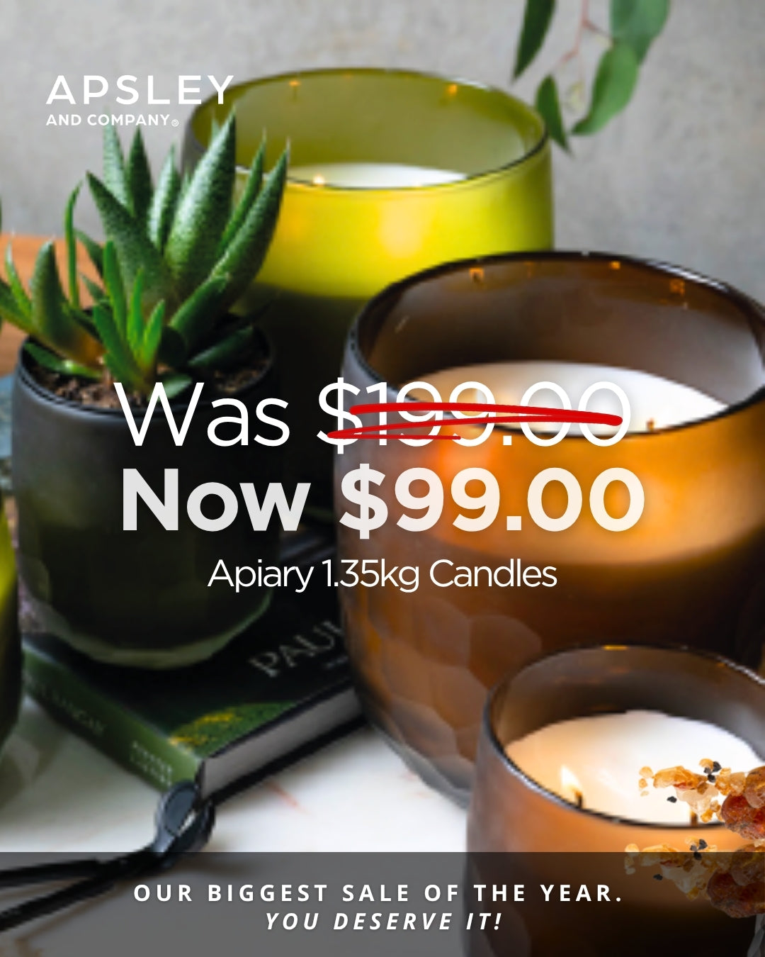 Verdant Aurora Apiary Candle 1.35kg