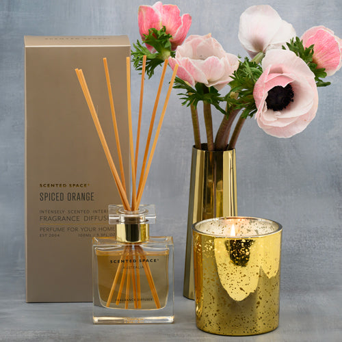 Scented Space Orange Spice Diffuser & Candle