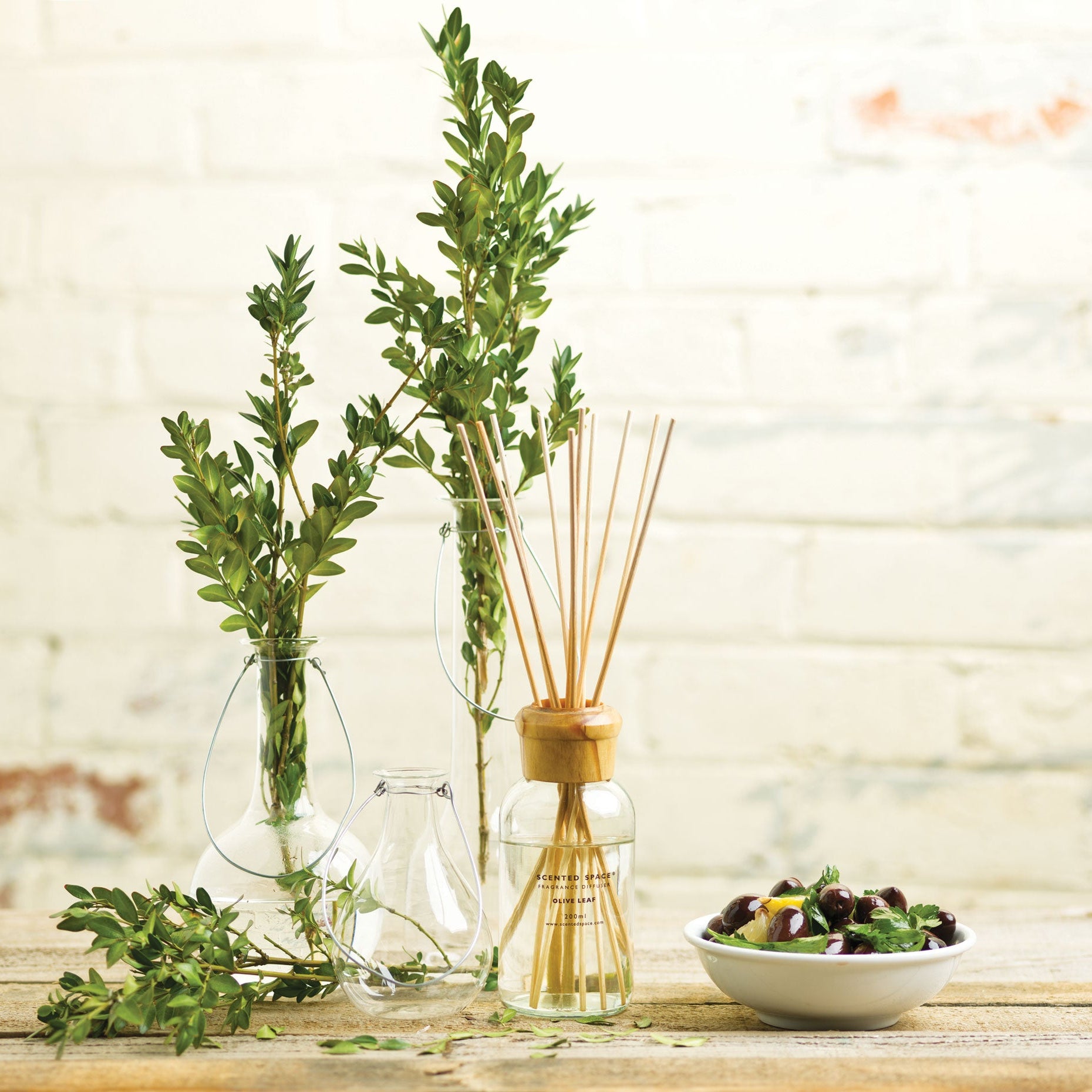 Olive Leaf 200ml Reed Diffuser - Original