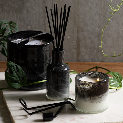 Candle Accessory Set with Tempest Luxury Candle & Diffuser & Twilight Luxury Candle