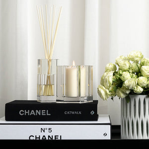 Bevelled Crystal Candle and Room Diffuser