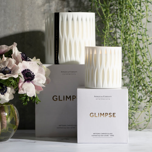 Glimpse Luxury Candle 1.7k & 440g Blanc