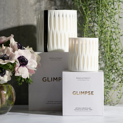 Glimpse Luxury Candle 1.7k & 440g Blanc