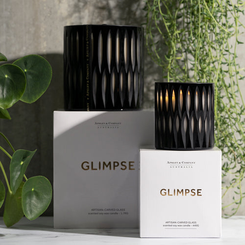 Glimpse Luxury Candle 440g & 1.7kg Noir