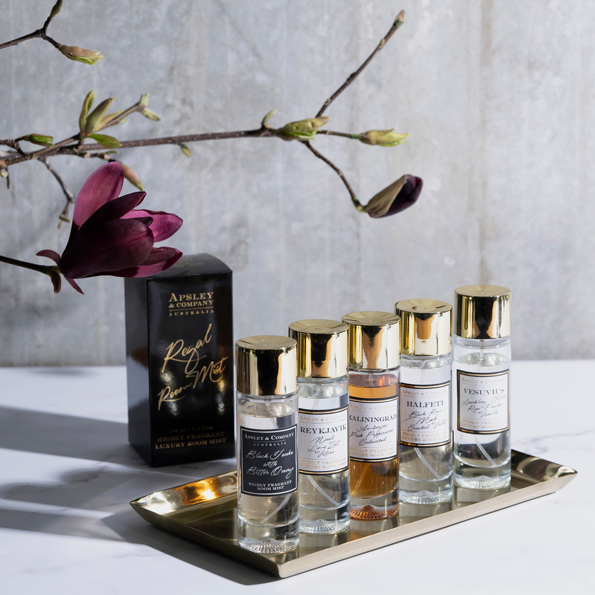Apsley 100ml Luxury Room Mist Collection
