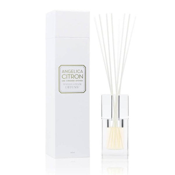 Angelica Citron 140ml Bevelled Crystal Diffuser