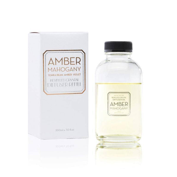 Amber Mahogany 200ml Diffuser Refill