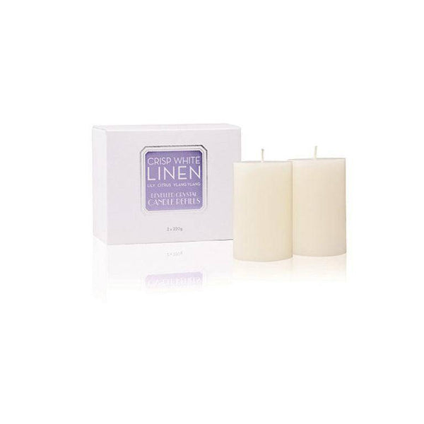 Crisp White Linen 220g Candle Refill