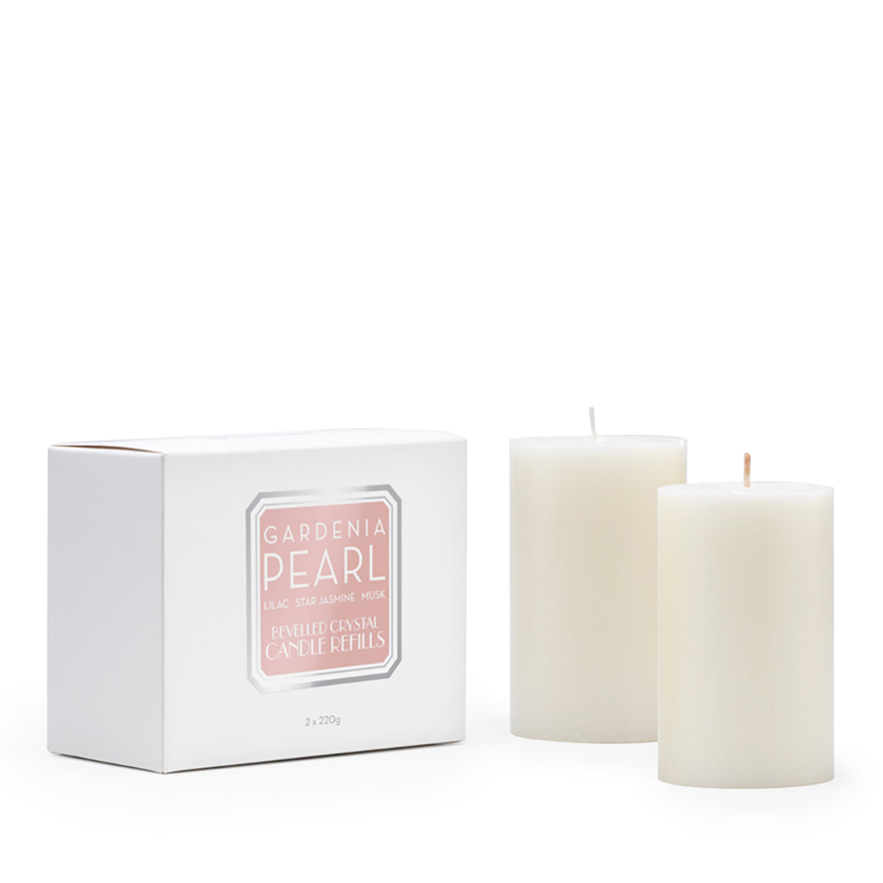 Gardenia Pearl 220g Candle Refill