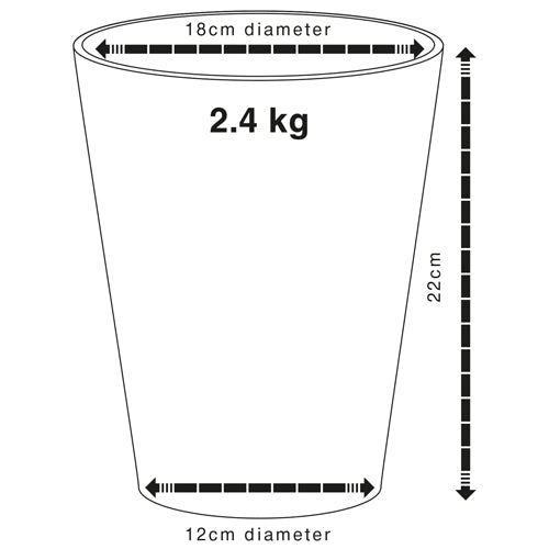 Vesuvius 2.4kg Luxury Decorator Candle