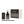 Load image into Gallery viewer, Adagio Hand Cut Black Glass Diffuser Set
