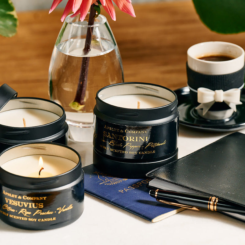 Vesuvius Travel Candle