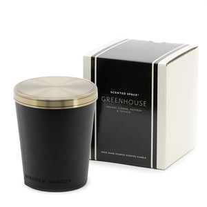 Greenhouse 900g Leather Candle